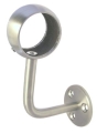 Handlauftr�ger mit 3-Lochbefestigung und Ring 42,4 mm, V2A